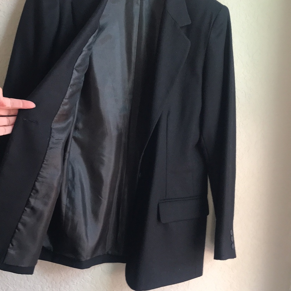 Pendleton Women’s Black 100% Virgin Wool Blazer J… - image 6